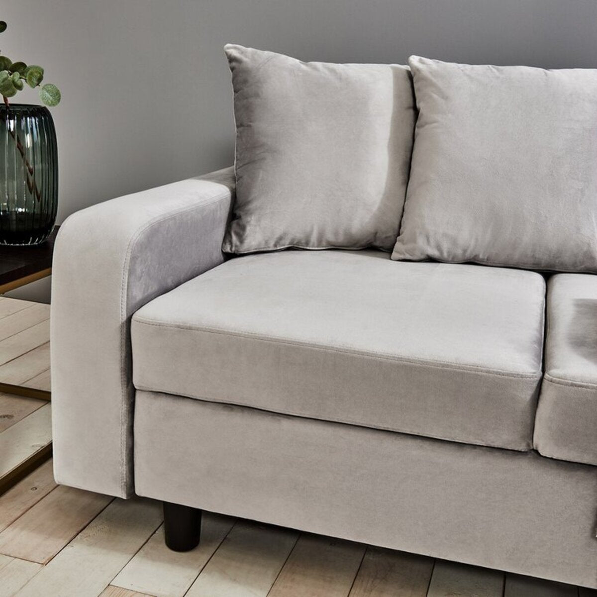 2 Piece Corner Sectional Sofa