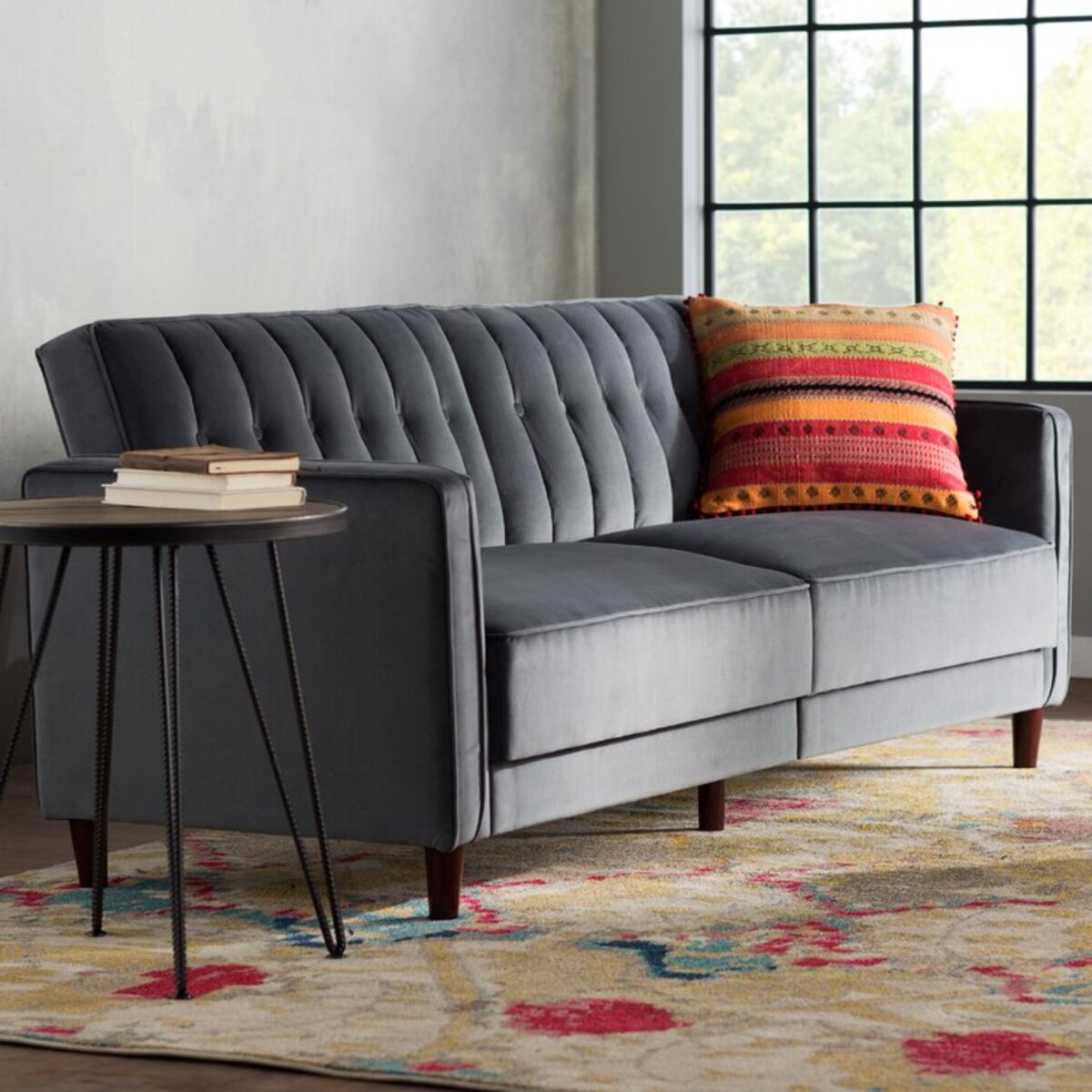3 Seater Velvet Sofa