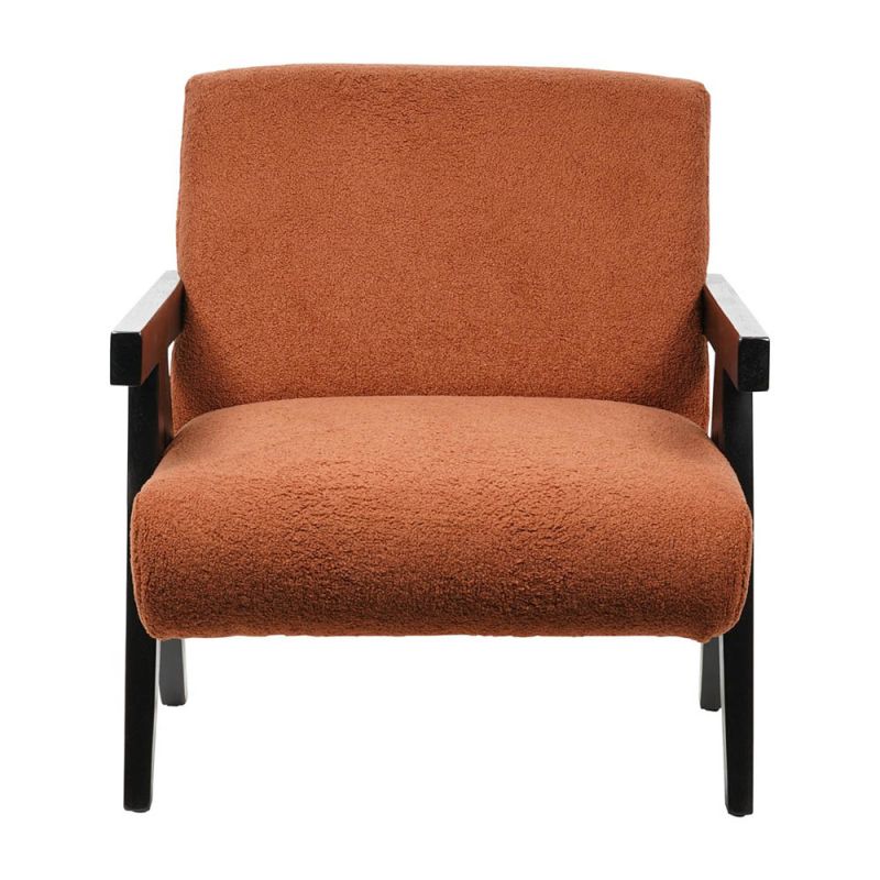 Wooden Accent Arm Chair