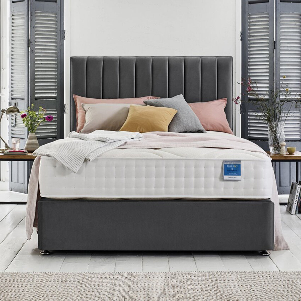 A Set Of Divan With Mattress