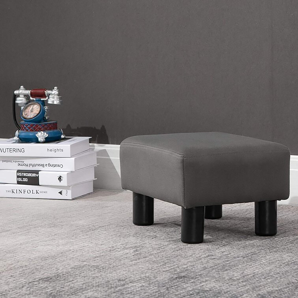 Andorra Wide Rectangle Ottoman Footstool