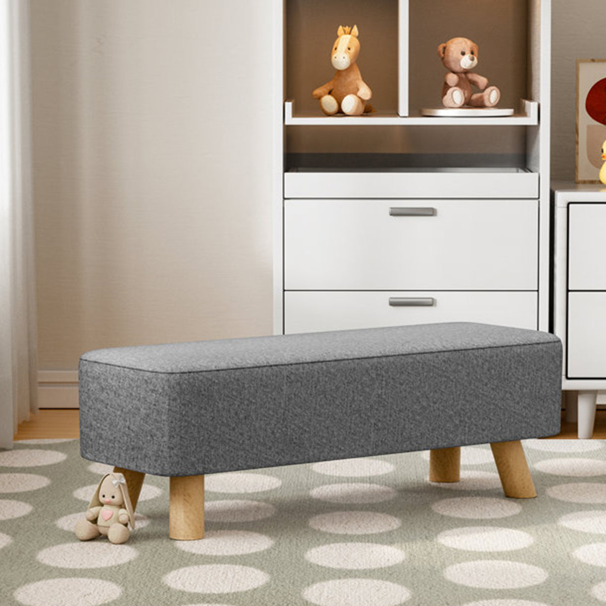 Rectangle Artis Wide Ottoman Footstool