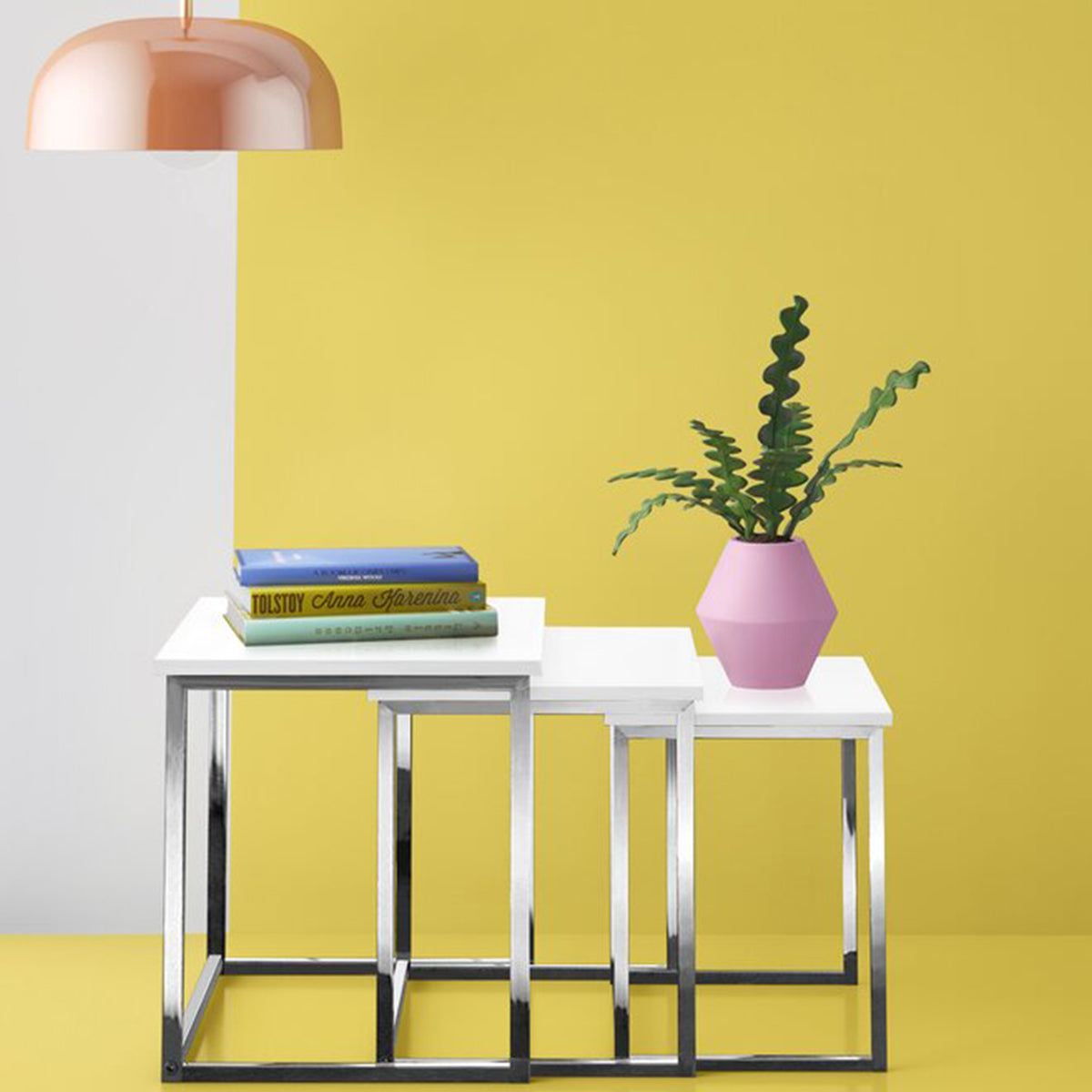 3 Piece Square Nest Of Tables