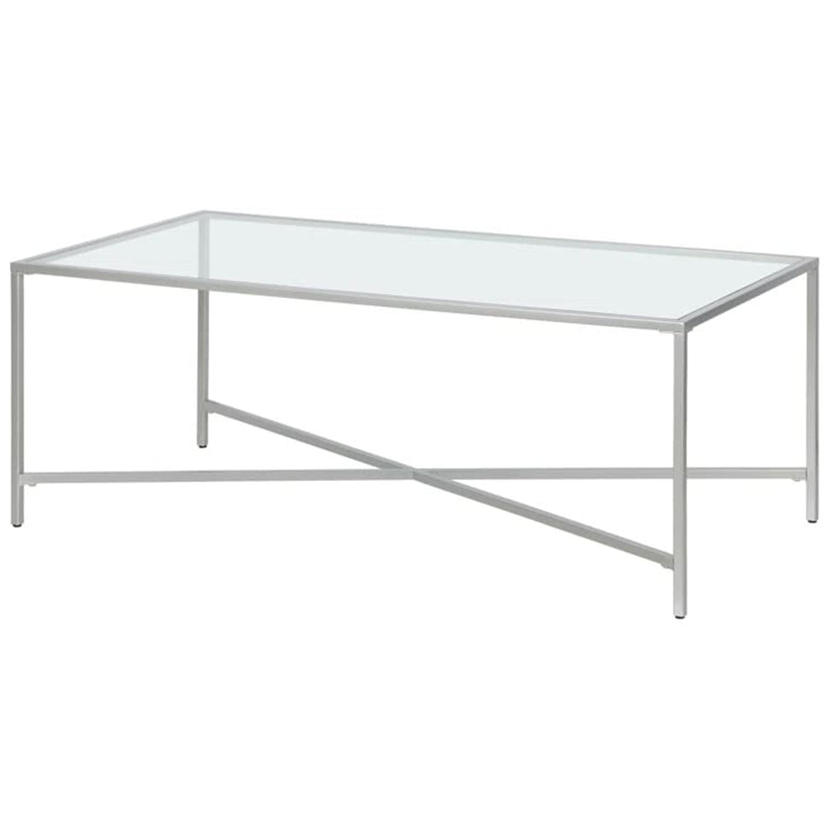 Coffee Table With Tempered Glass Top