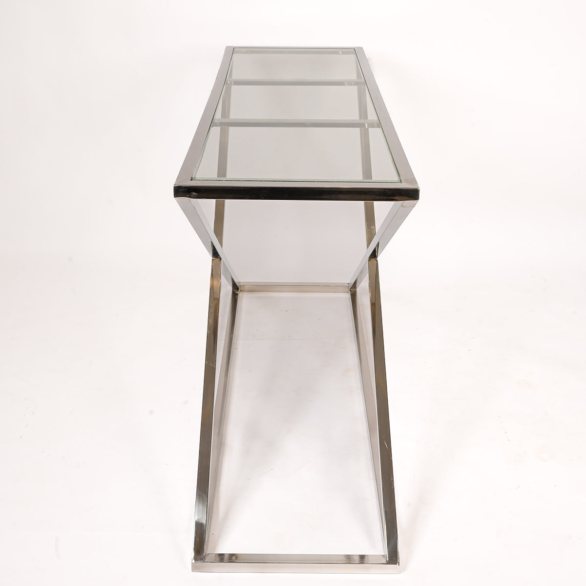 Criss Cross Console Table