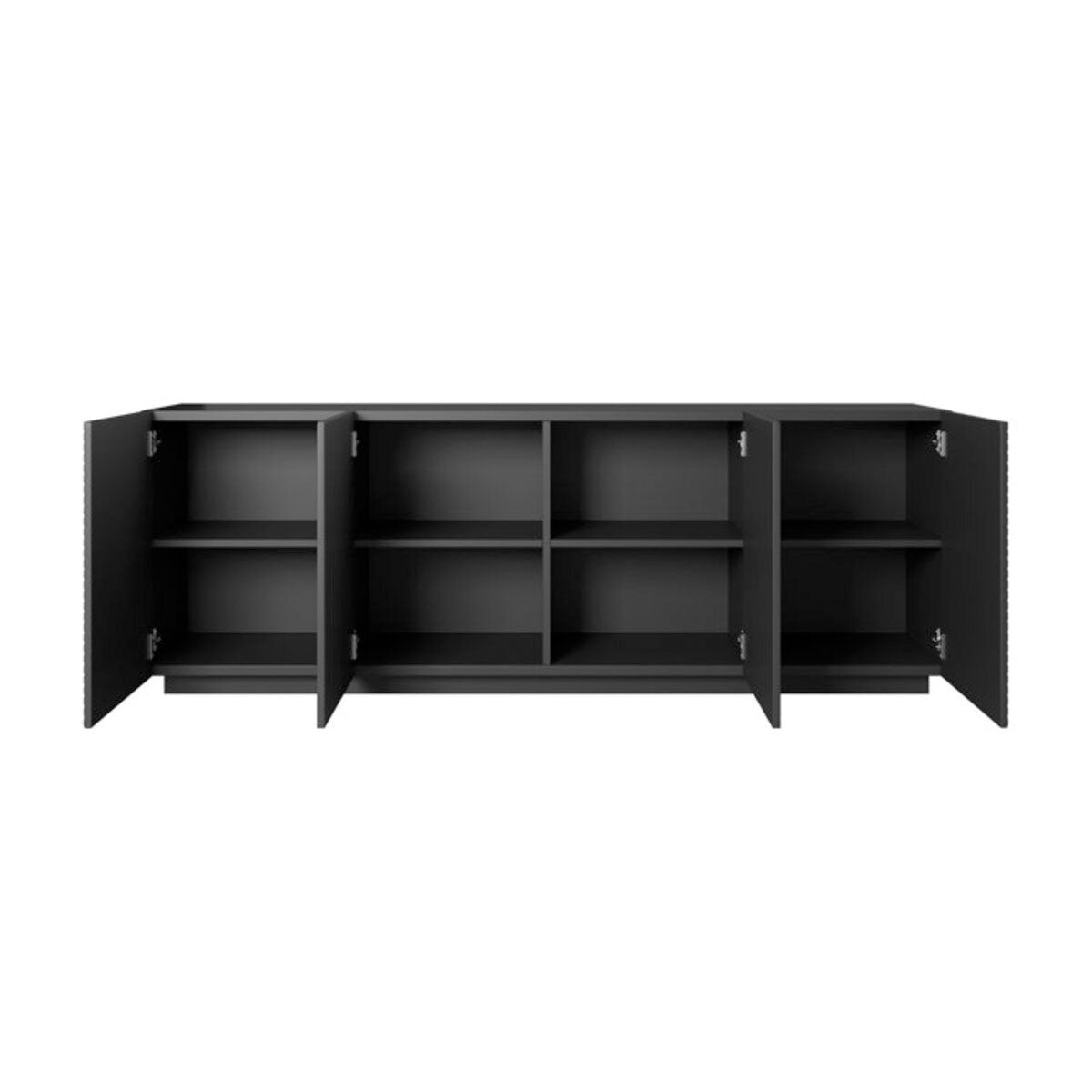 Diamond Pattern Wooden Sideboard