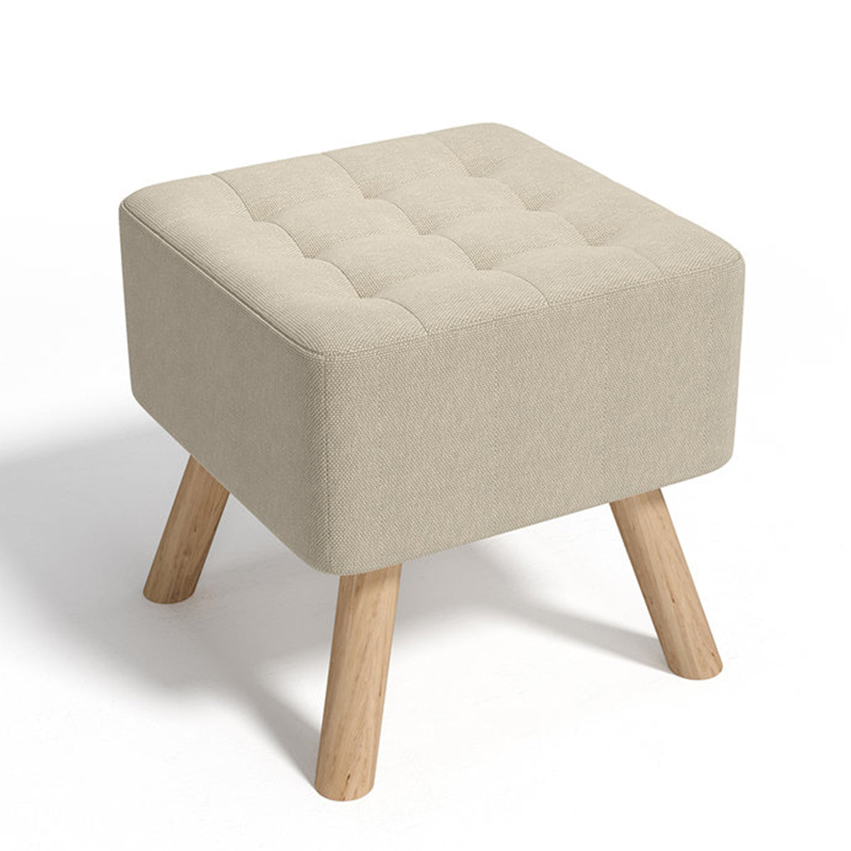 Germain Tufted Footstool Ottoman