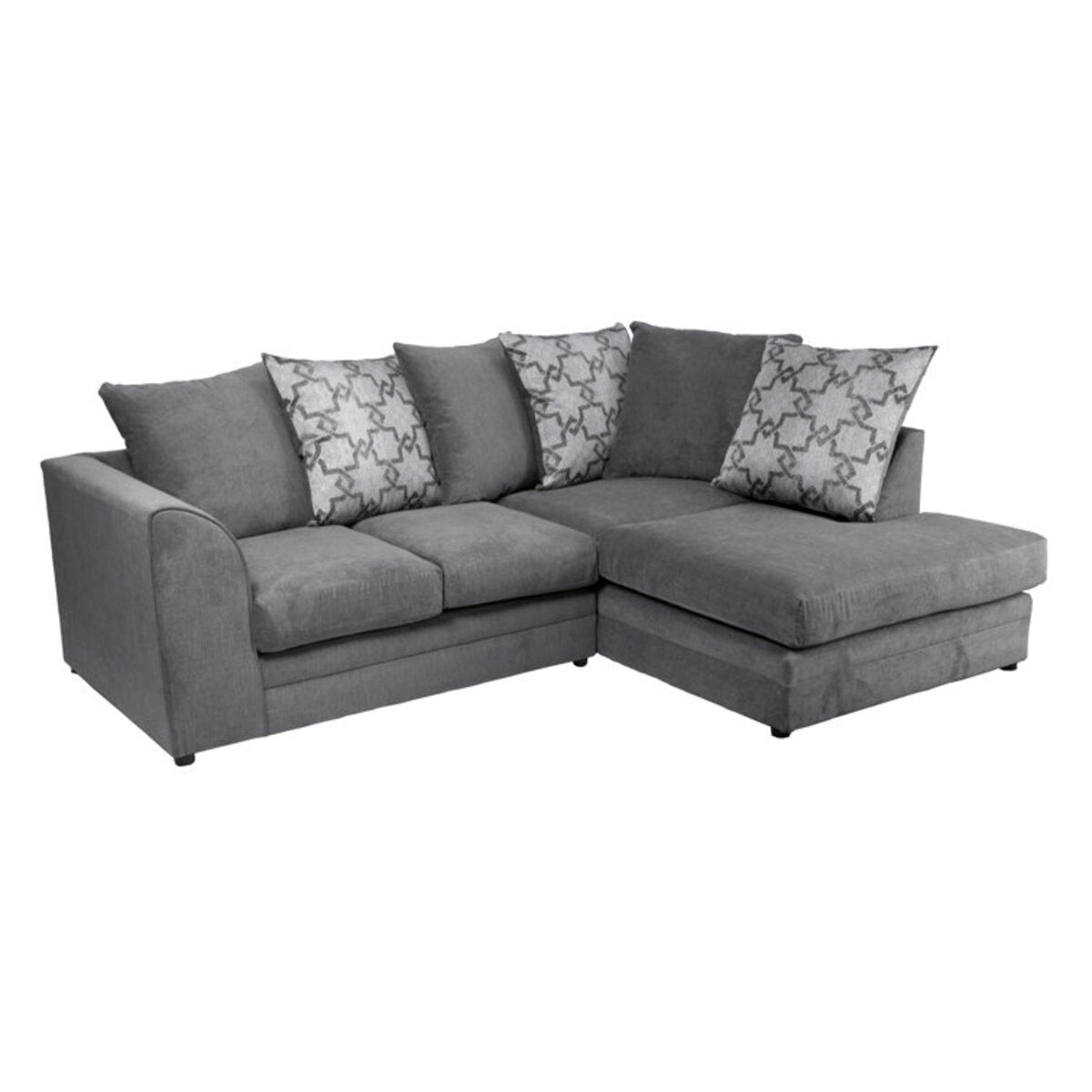 L-Shaped Arabella Upholstered Sofa