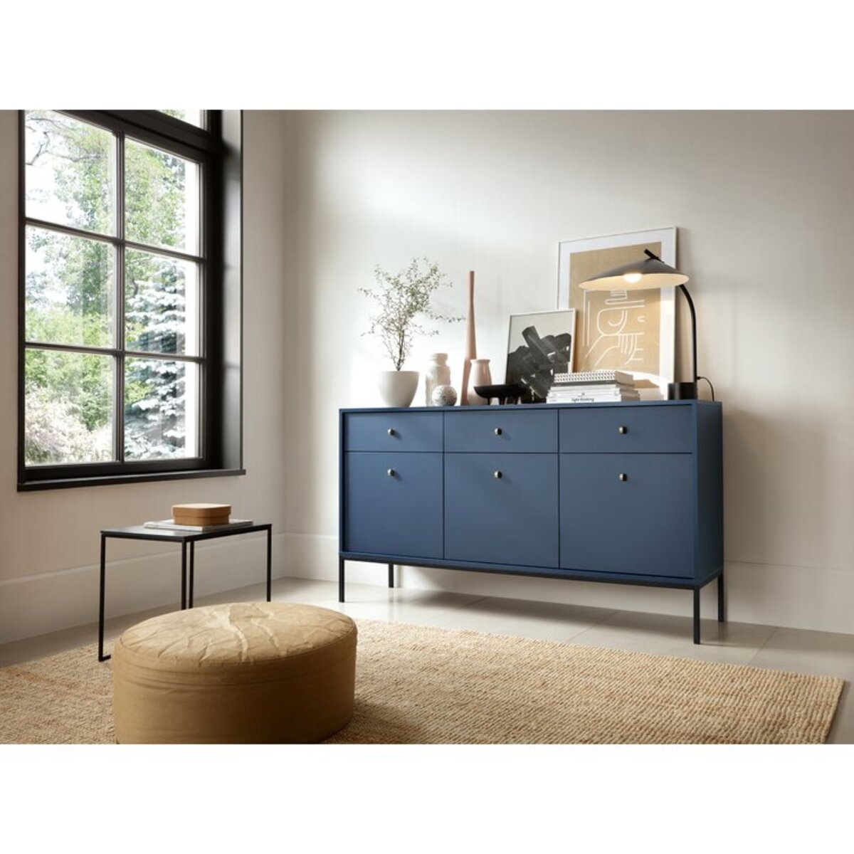 Matt Finish Wooden Sideboard