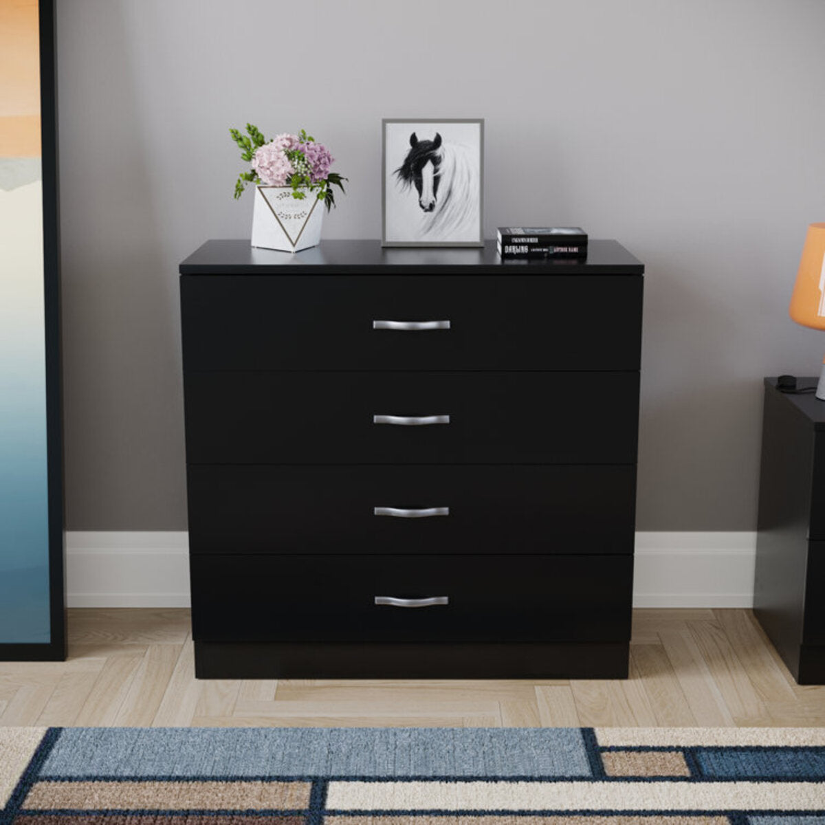 Modern Maybery 4 Drawer Chest
