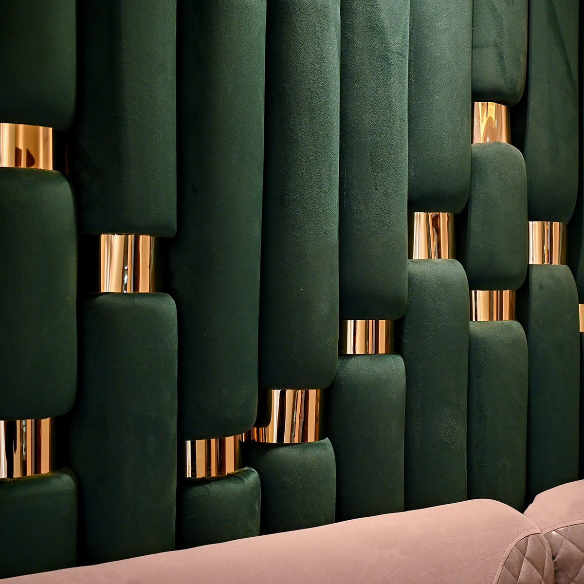 Upholstered Double Bed