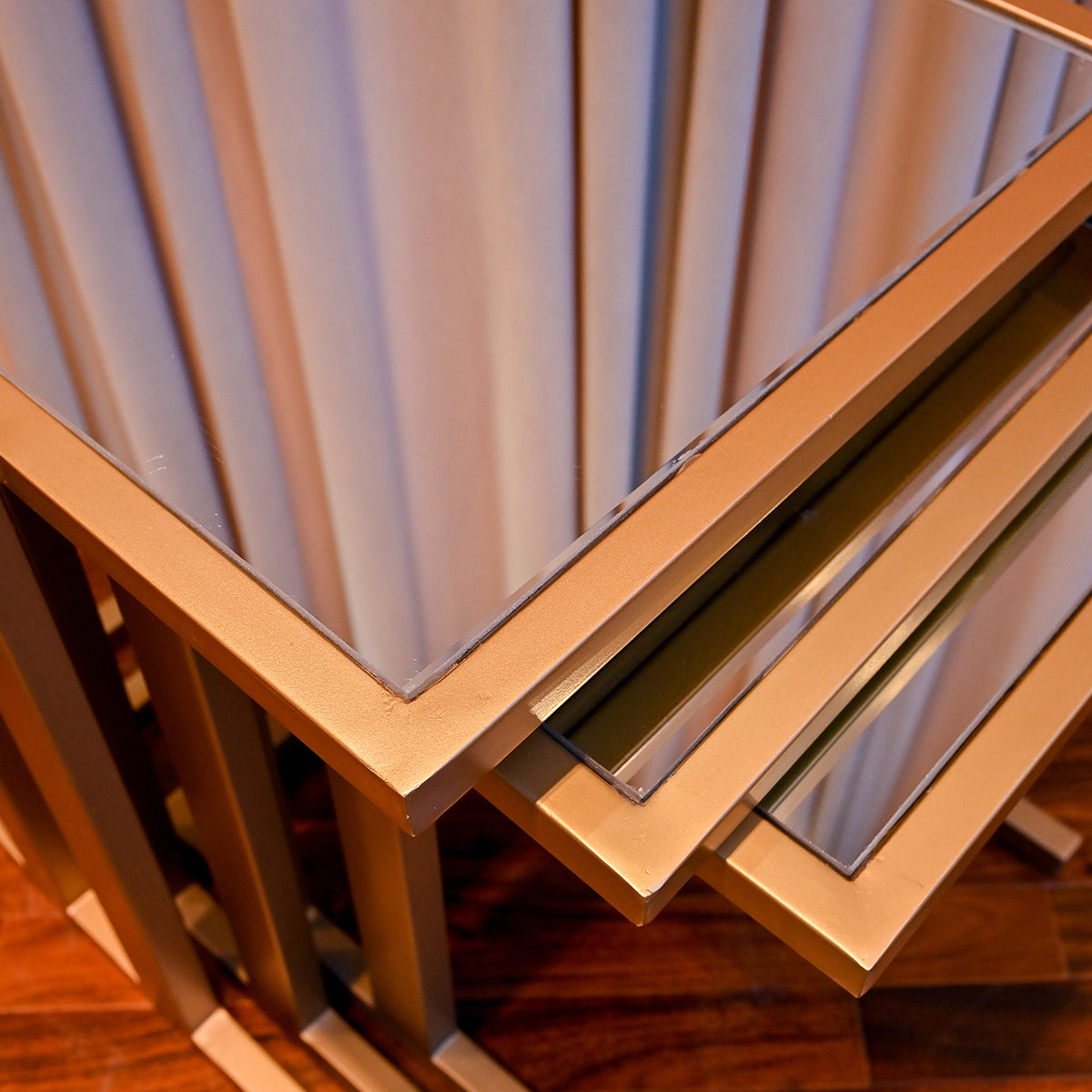 Metal Nesting Table Set