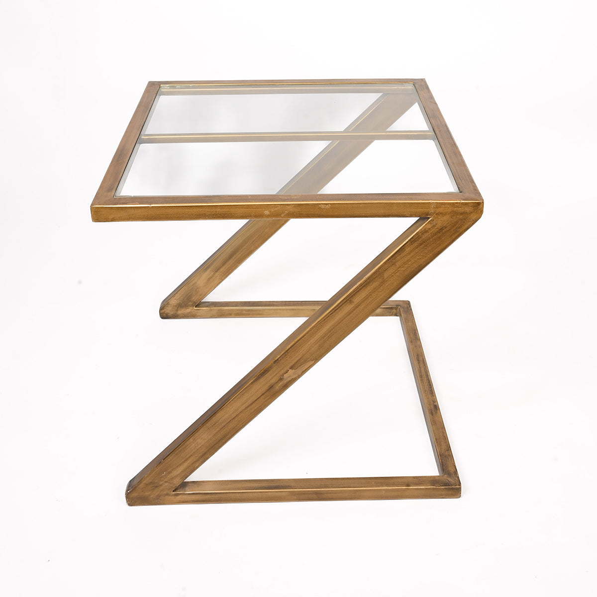 Z-Shaped Side Table