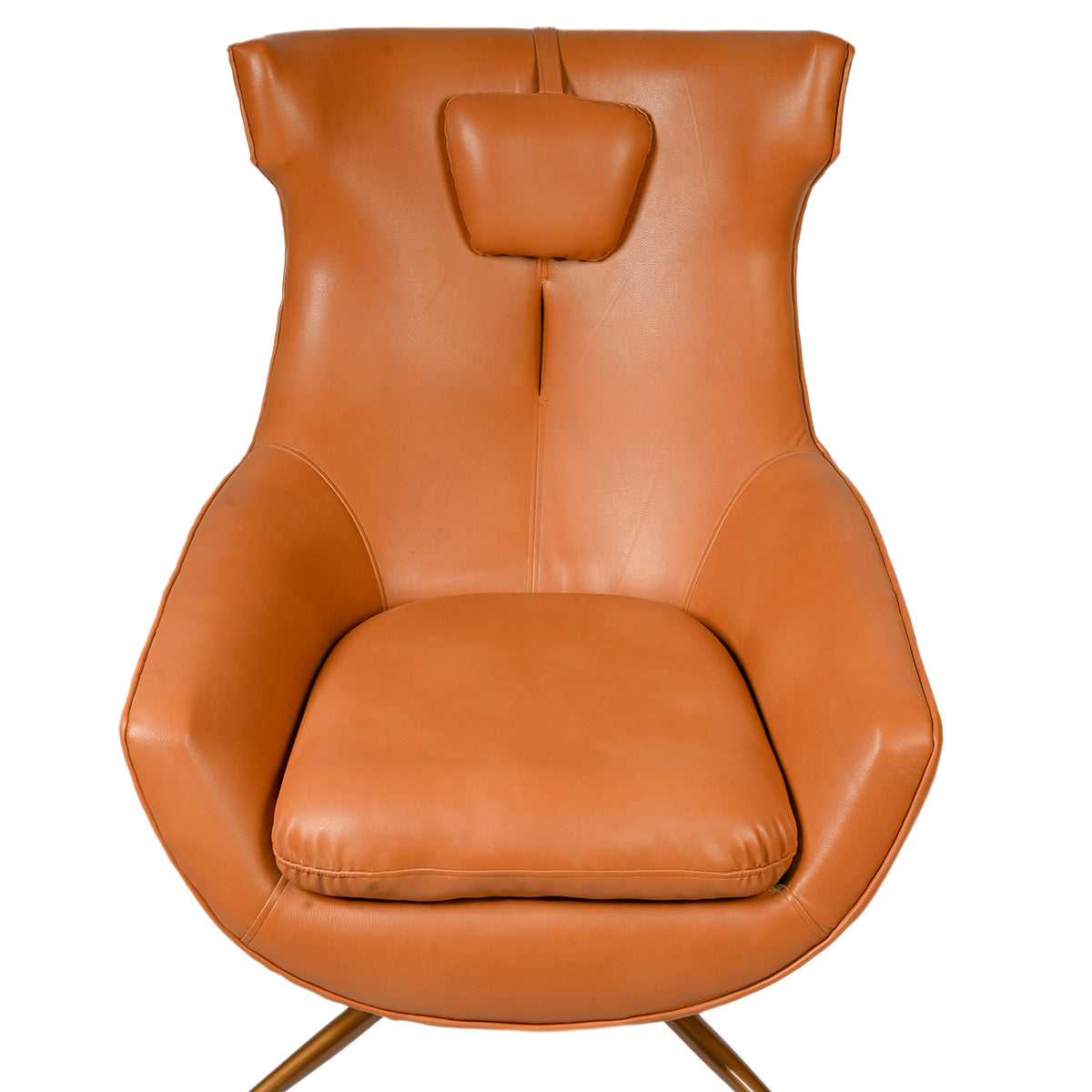 Leather Swan Chair