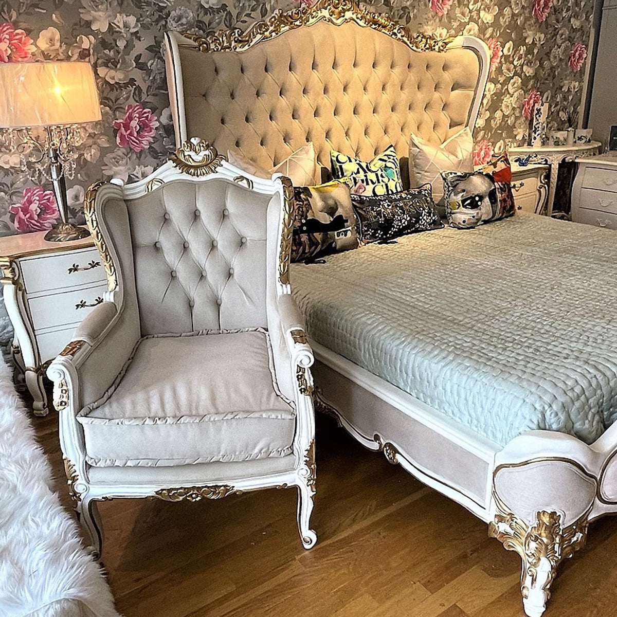 Alaskan King French Bedroom Set