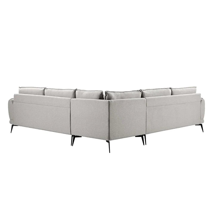Corner Sofa With Metal Legs