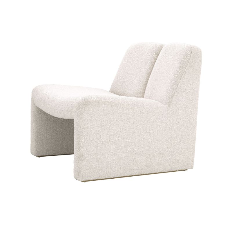 Split Backrest Upholstered Chair