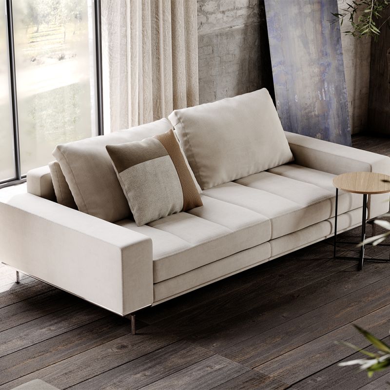 Sofa With Square Track Arms