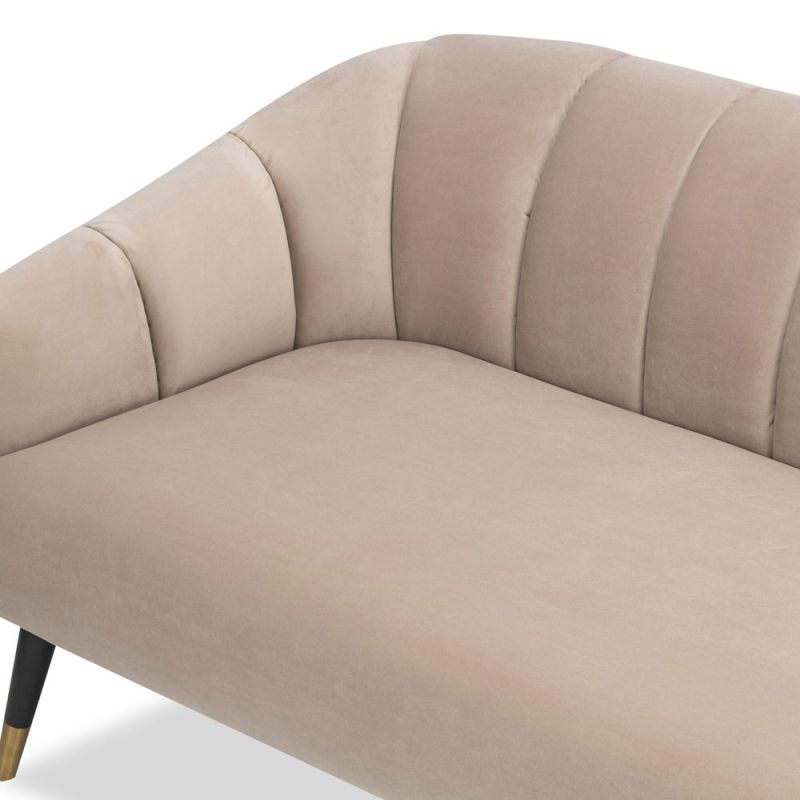 Channel Upholstered Sofa