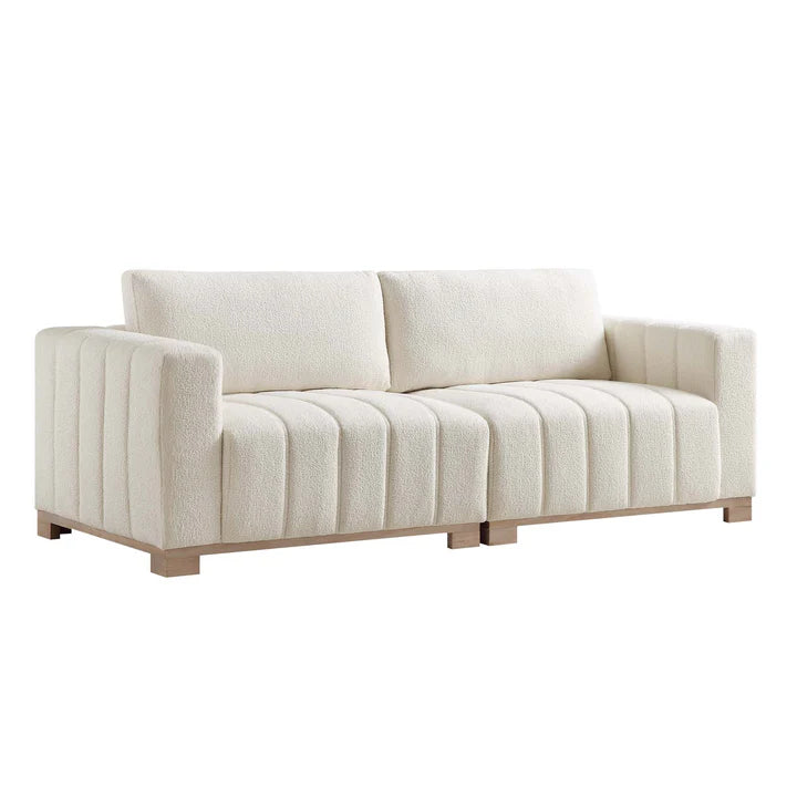 Wooden Base 3-Seater
