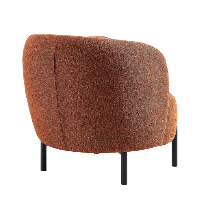 Curved Accent Chair