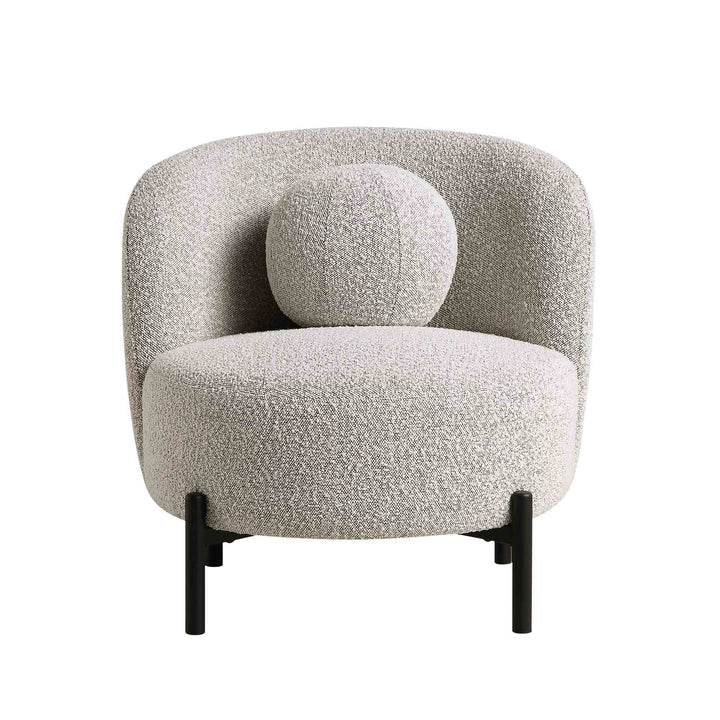 Curved Accent Chair