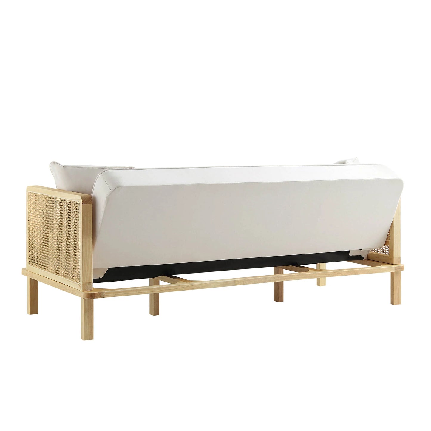 Sofa Bed With Cane Frame