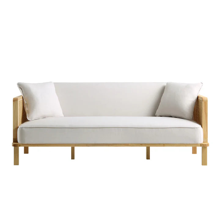 Sofa Bed With Cane Frame