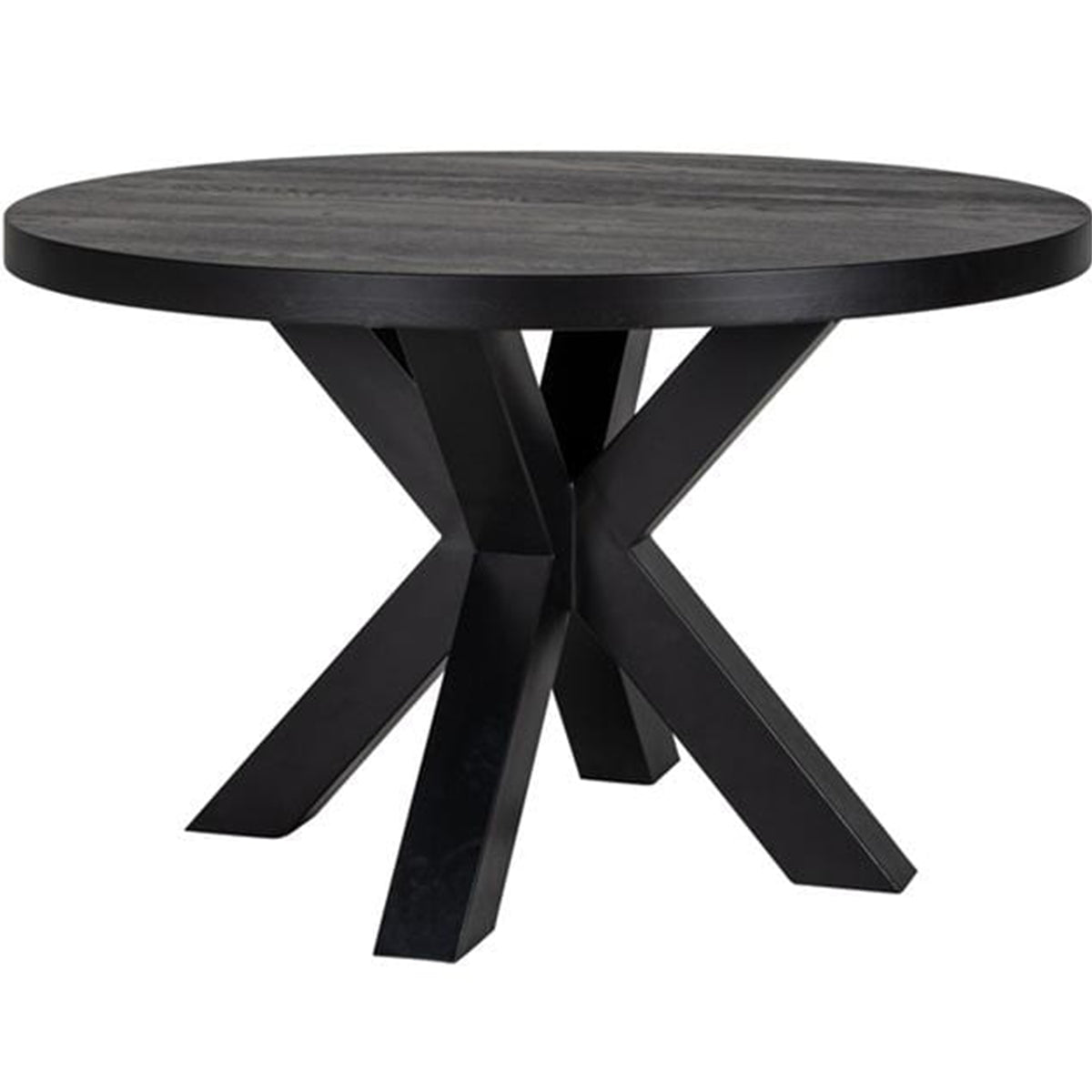 Round Dining Table X-Leg