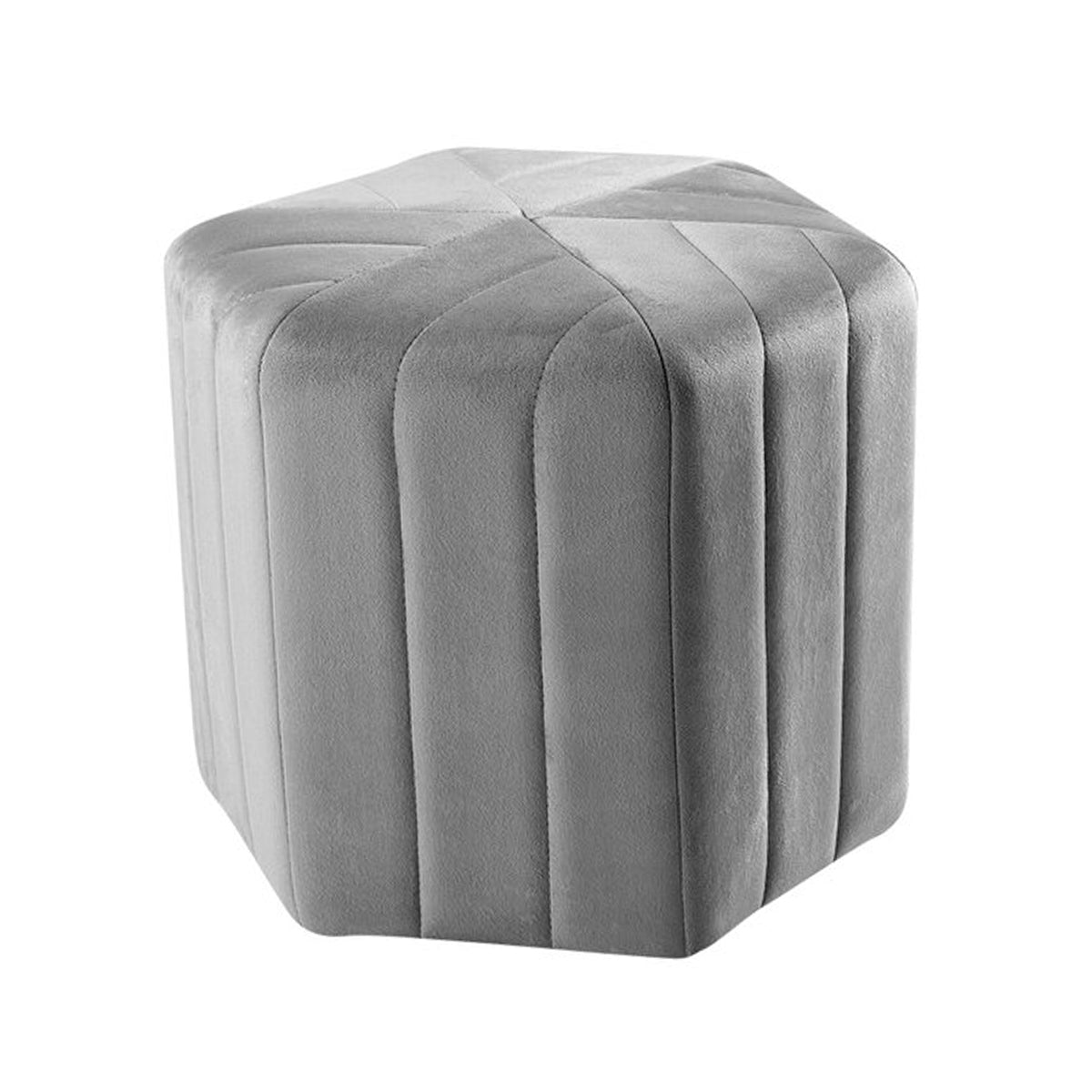 Sarina Wide Velvet Novelty Footstool