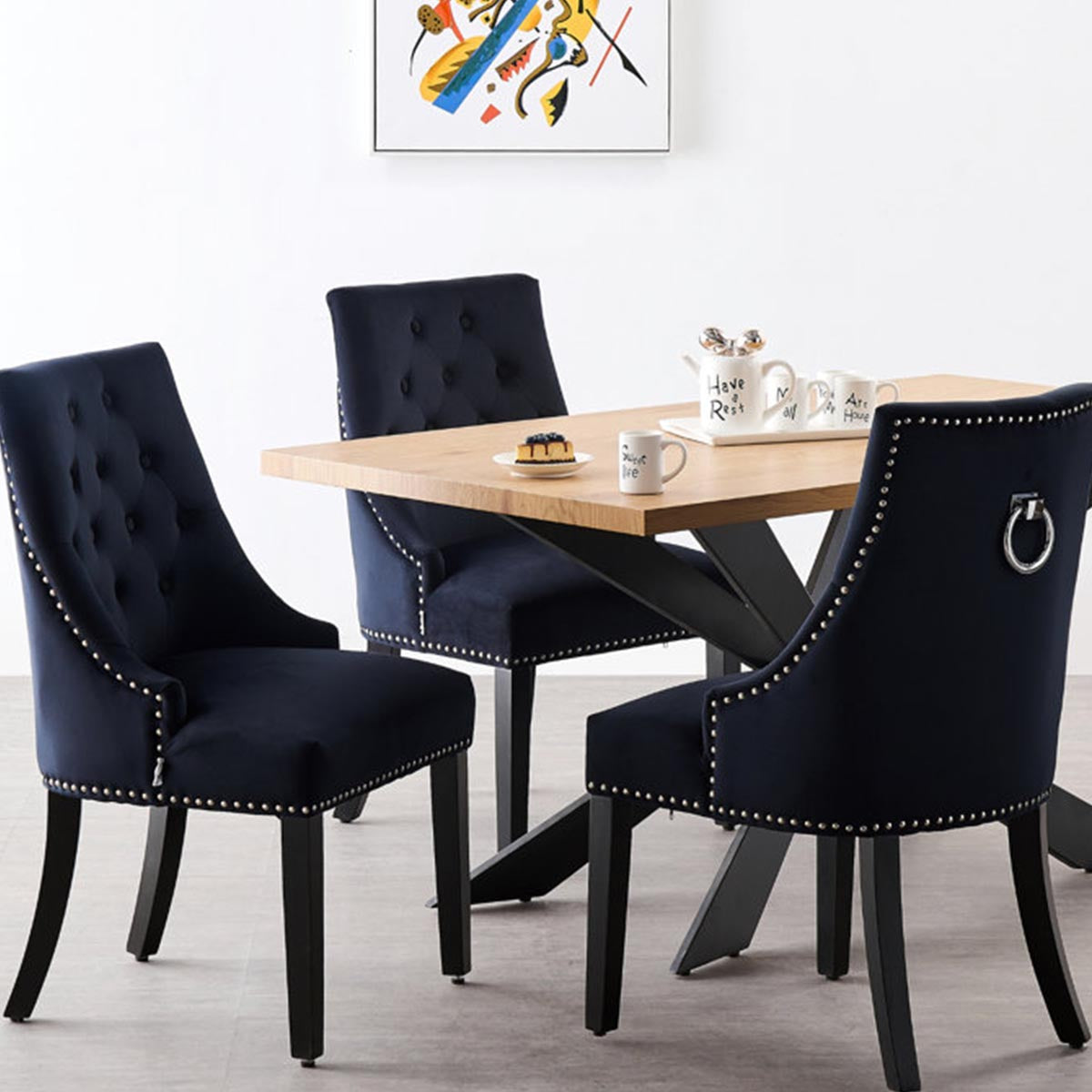 Set Of 4 Scott Upholstered Dining Chair