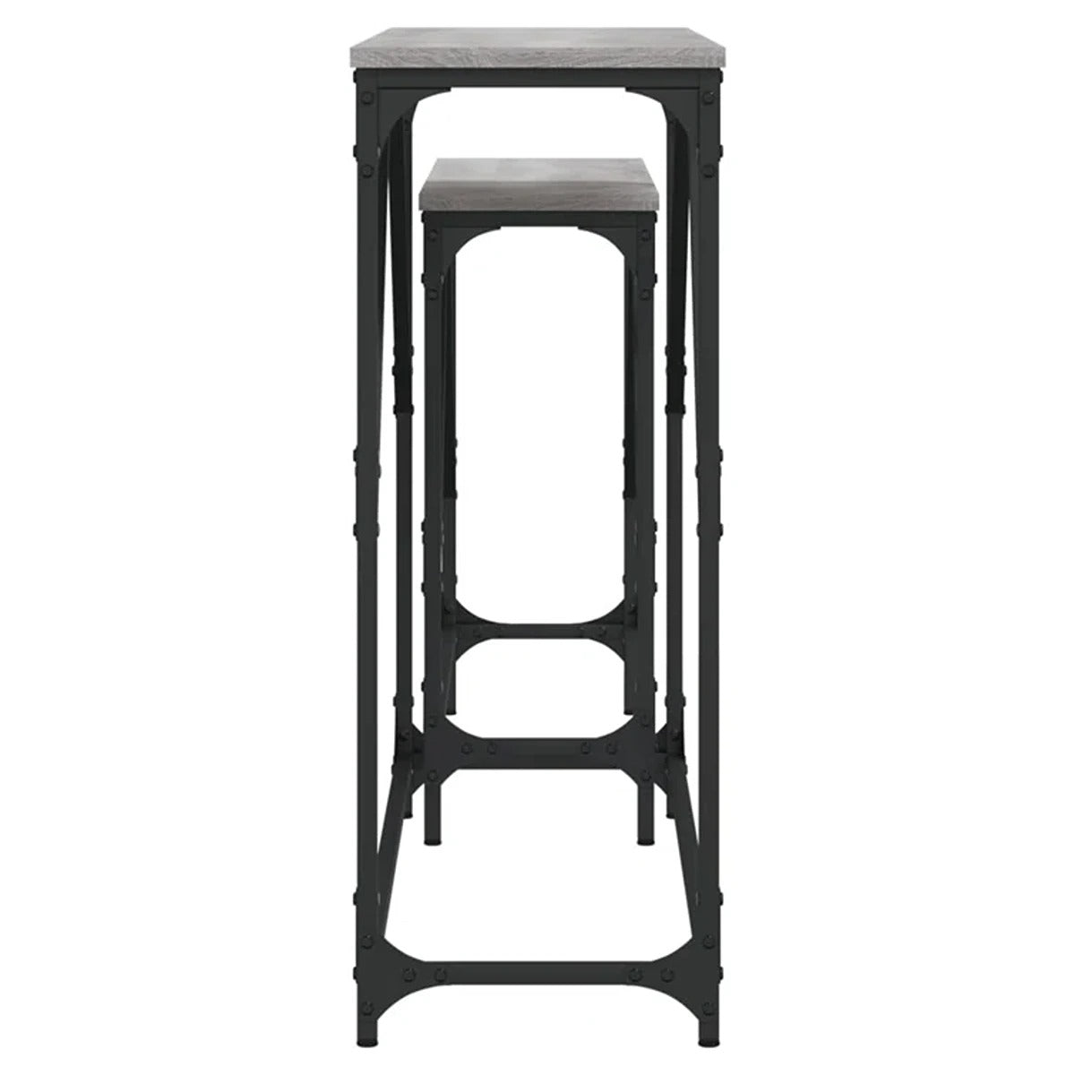 Set of Two Nesting Console Tables
