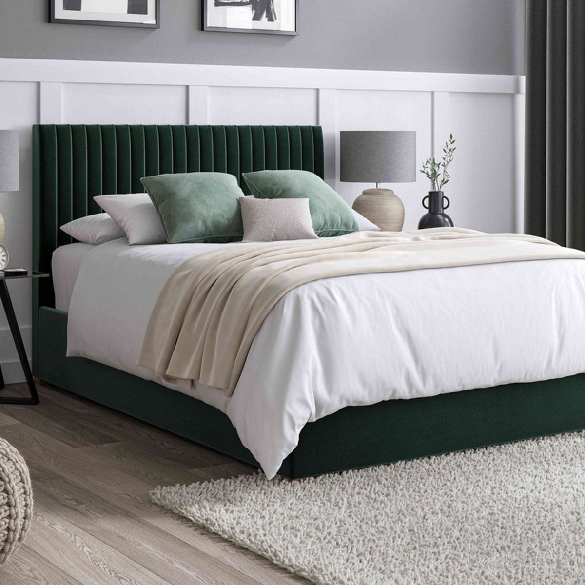 Storage Bed Frame With Headboard