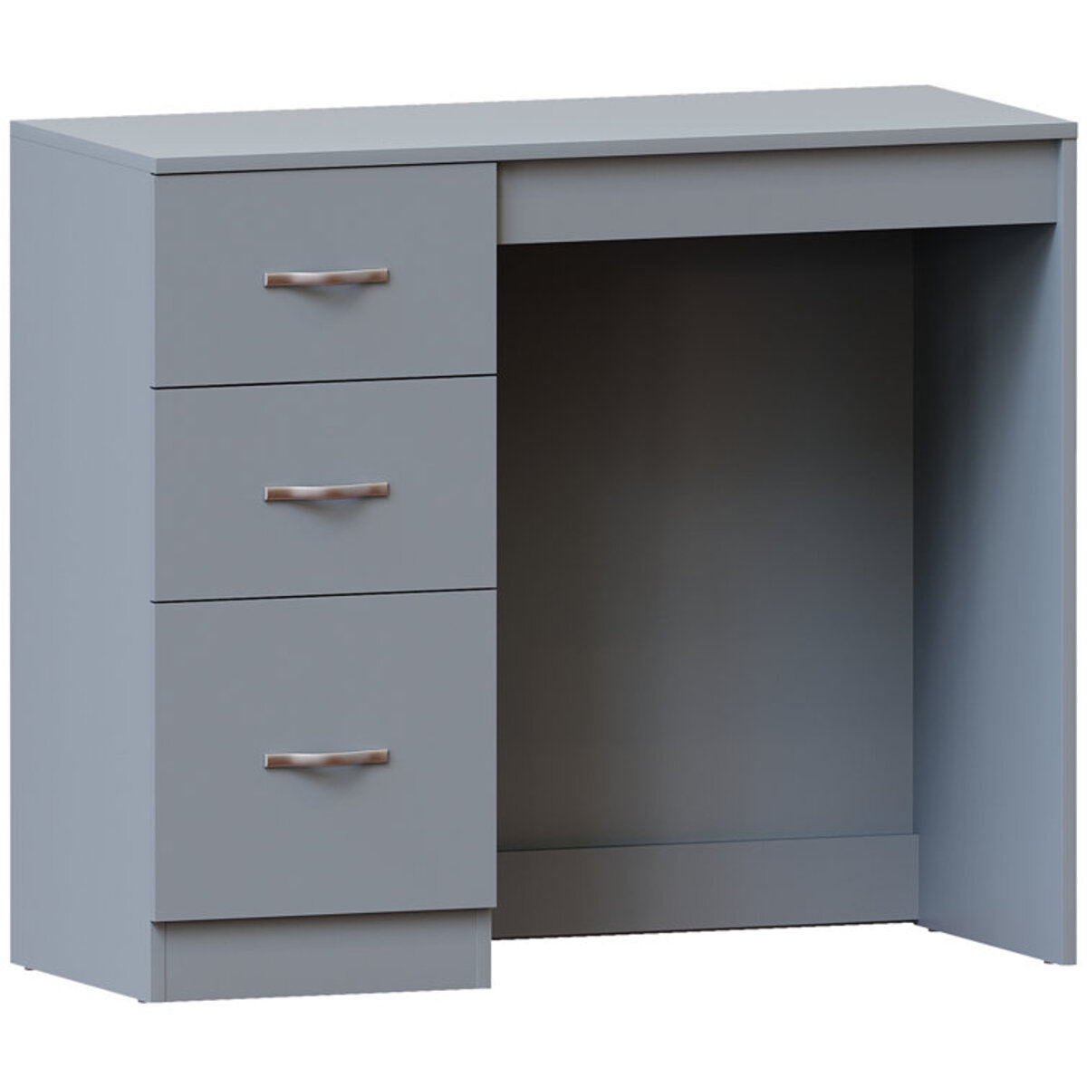 Wooden Dressing Table With 3 Drawers
