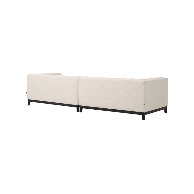 Vertical Channeled Upholstery Sofa