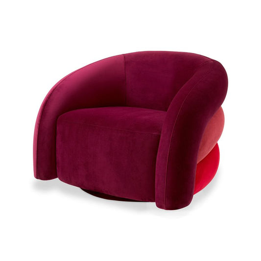 Swivel Curved Chair
