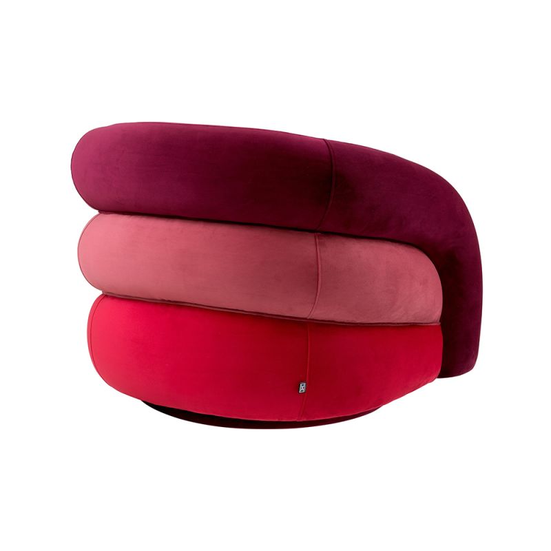 Swivel Curved Chair