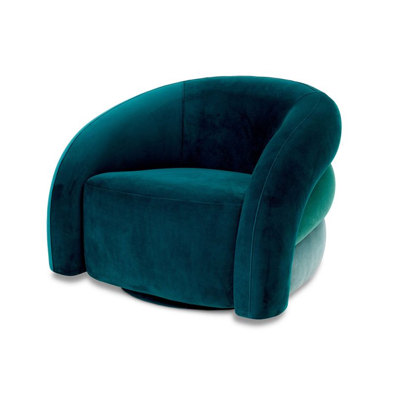 Swivel Curved Chair