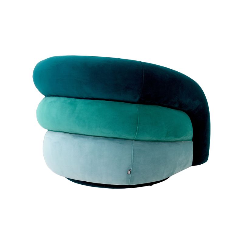 Swivel Curved Chair