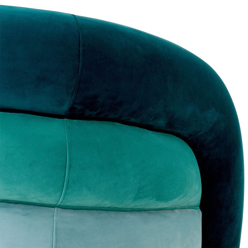 Swivel Curved Chair