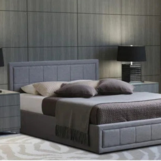 Soft Fabric Upholstered Bed