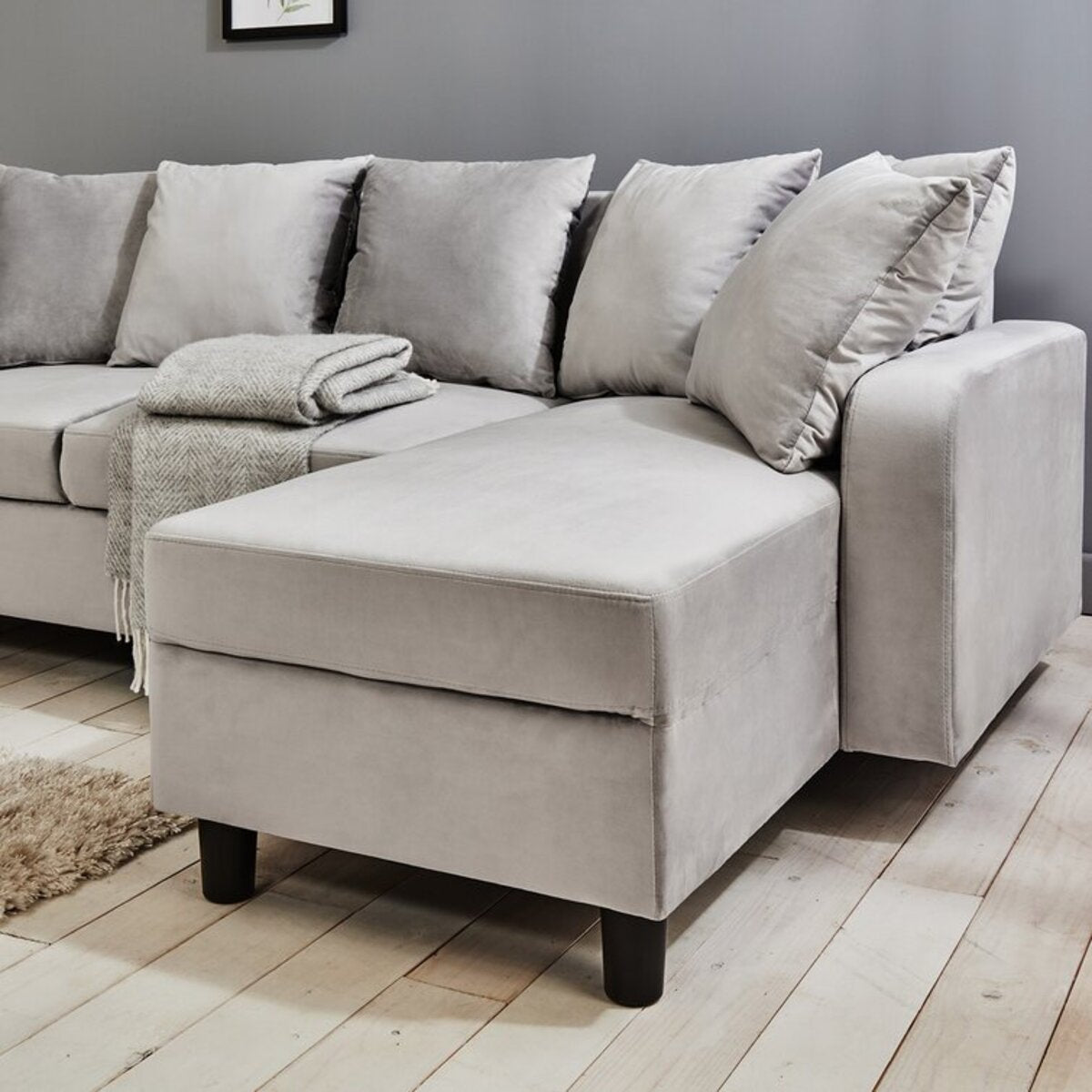 2 Piece Corner Sectional Sofa