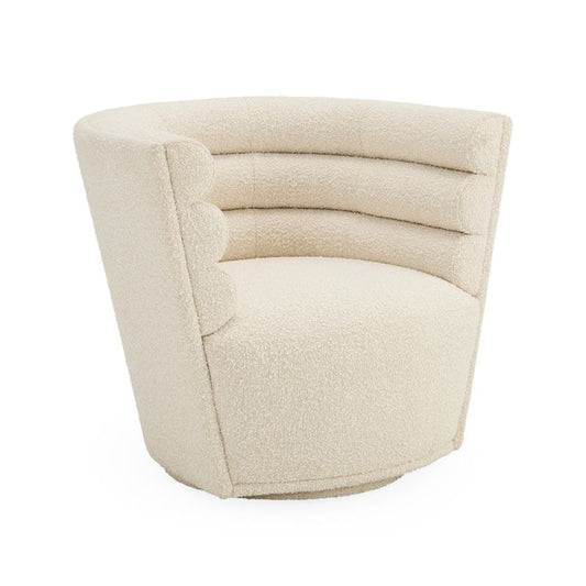 Swivel Barrel Chair