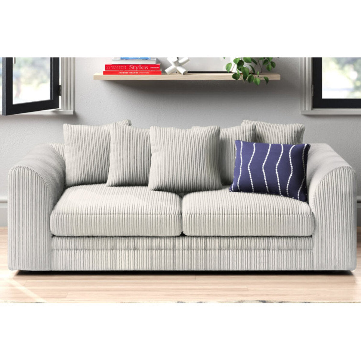 3 Seater Upholstered Sofa