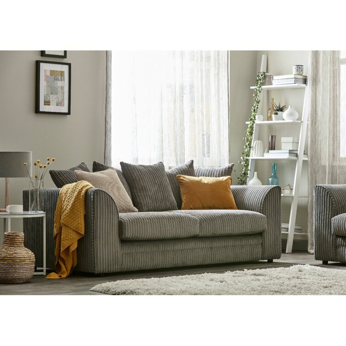 3 Seater Upholstered Sofa