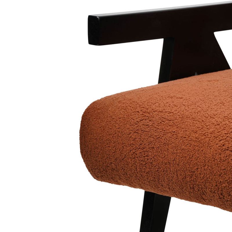 Wooden Accent Arm Chair