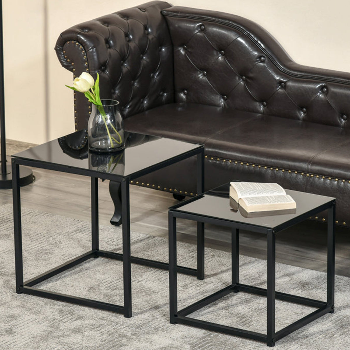 2 Piece Square Nest Tables