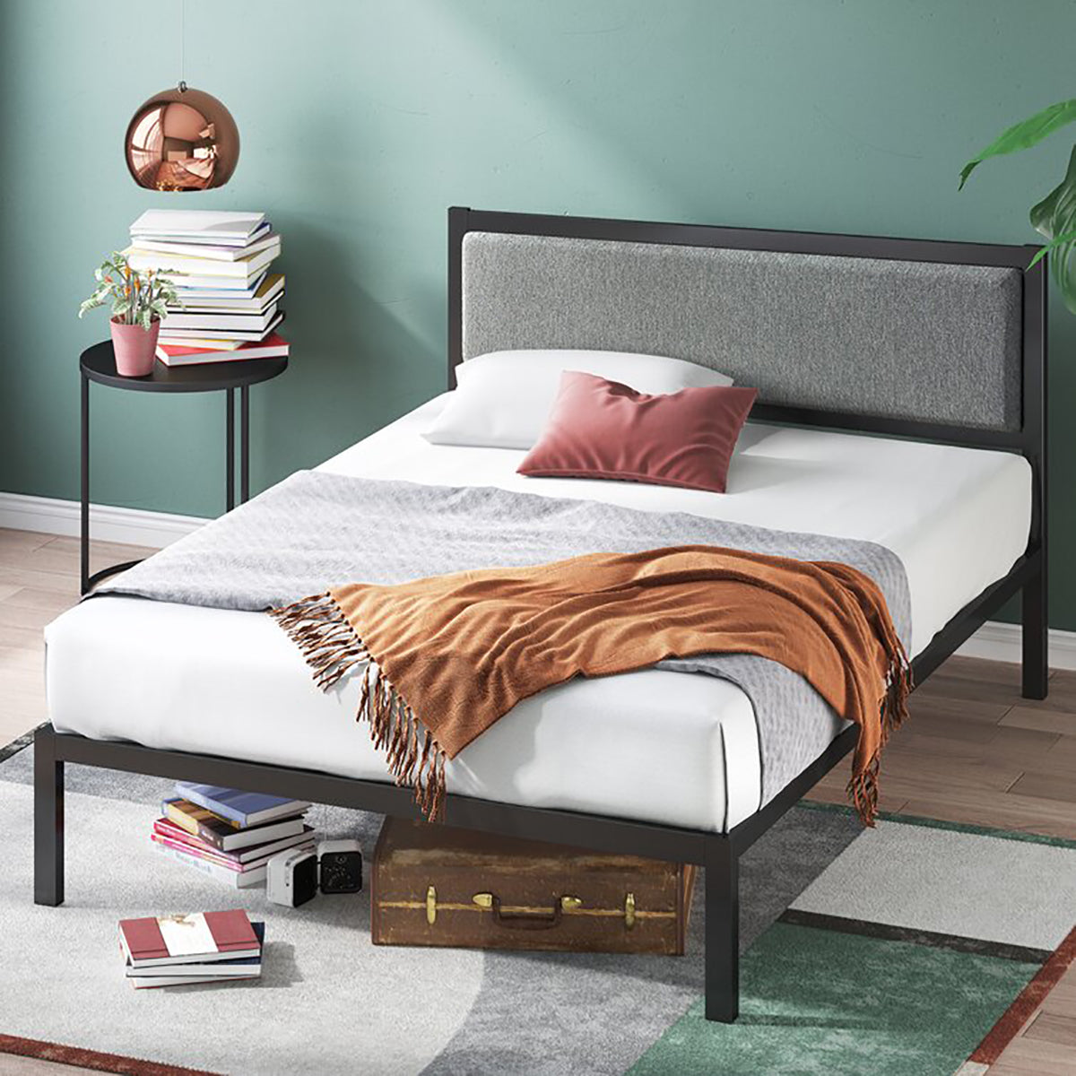 Arledge Bed With Upholstered Headboard