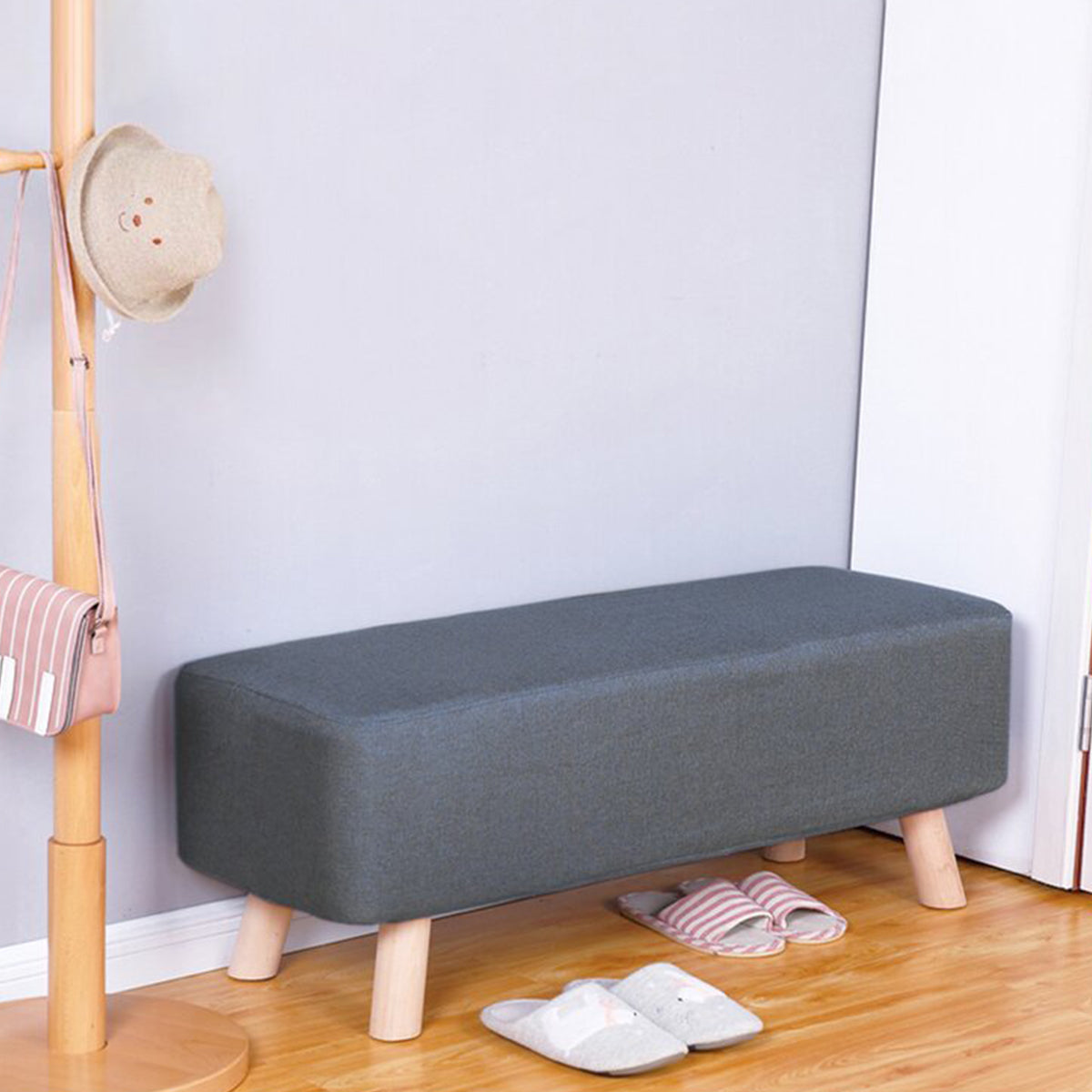 Rectangle Artis Wide Ottoman Footstool
