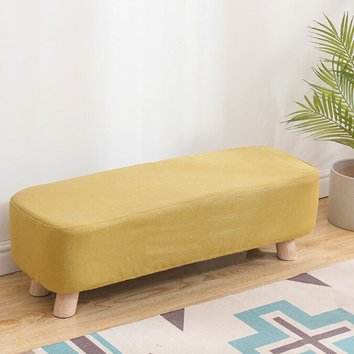 Rectangle Artis Wide Ottoman Footstool